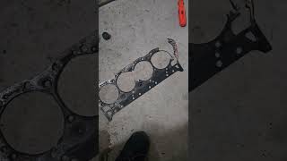 LT1 head gasket repair part 2 heads off 94 camaro z28 musclecar [upl. by Mallissa]