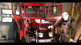 Completed Fire Damaged Massey Ferguson Tractor Final Build just like New [upl. by Earas]