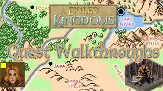 Exiled Kingdoms Quest Walkthrough  The Lost Kingdom Part 1 [upl. by Eniroc]