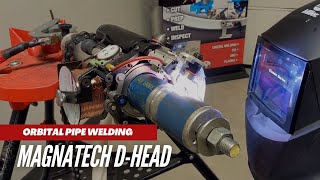 Magantech D Head  Orbital Pipe Welding [upl. by Hope]