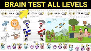 Brain Test All Levels ✪ Newest 2024 ✪ English [upl. by Feinstein593]