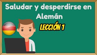 Saludos básicos y despedirse en alemán  Lección 1  Alemán Básico [upl. by Nevear]