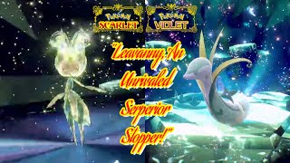 Leavanny SOLO 7 Star Mightiest Mark Serperior Raid  Pokémon Scarlet amp Violet [upl. by Alleris202]