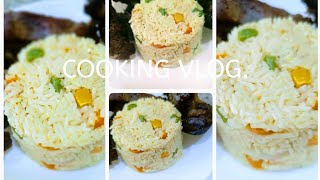 How to prepare Nigeria fried riceCook With Me 😊 Keeping up with Edimatv 📷🥰 [upl. by Galvin]