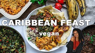 HIGH PROTEIN CARIBBEAN FEAST VEGAN [upl. by Toby]