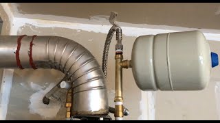 DIY How to Install a Water Heater Expansion Tank The Easier Way [upl. by Harras]