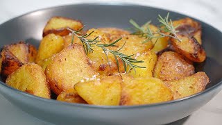 How to Make the PERFECT Roast Potatoes Fluffy Inside CRISPY Outside [upl. by Sean616]