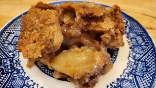 Easy Apple Cobbler Recipe  Heirloom Recipe  100 Year Old Recipe  The Hillbilly Kitchen [upl. by Crosse]