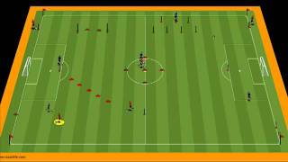 Section C Dribbling  C5 Dribbling Circuit [upl. by Gerita]