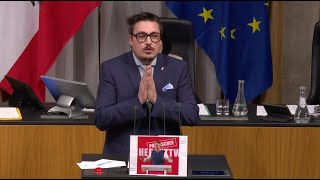 Christoph Steiner  quotAschermittwochquot im Bundesrat Babler  1522024 [upl. by Nilorac240]