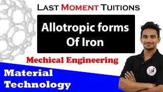 Allotropic forms Of Iron  Material Technology Lectures In Hindi [upl. by Lalat]