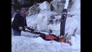 Aebi CC66 With A Zaugg Snow Blower [upl. by Tyrone]