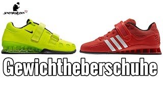 Gewichtheberschuhe  Welche sind die richtigen [upl. by Ahlgren447]