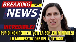 La Schlein minimizza le violenze dei proPal quotIl corteo è stato per lo più pacificoquot [upl. by Basile812]