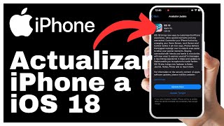 Cómo Actualizar Tu iPhone a Ios 18 [upl. by Akkin]