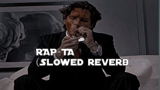 RAFTAAR  RAP TA SLOWED REVERB ll Hard drive vol2 [upl. by Odradlig]