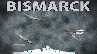 Operation Rheinübung Hunt for the Bismarck 1941 [upl. by Ximenez]