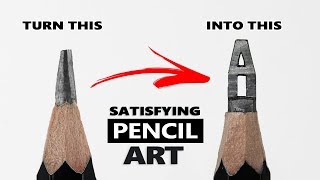 How to do PENCIL CARVING [upl. by Tertias]