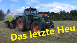 Gras mähen im Regen das letzte Heu 2023 [upl. by Rodrigo]