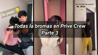 Todas las bromas en Prive Crew Todas la bromas de Prive Crew Parte 3 [upl. by Cichocki340]