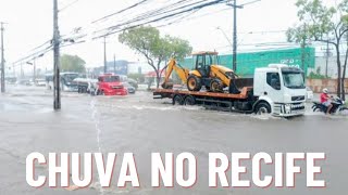 CHUVA FORTE PROVOCA CAOS NA REGIÃO Metropolitana do Recife MÊS DE abrir 04042024 [upl. by Eleen930]