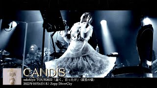 sukekiyo スケキヨ  Candis【 TOUR2022「蠢く、首ったけ」漆黒の儀 】 [upl. by Ynabla]