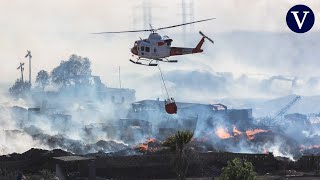 Incendio en una planta de compostaje de Arona Tenerife [upl. by Harday]