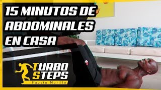 15 MINUTOS DE ABDOMINALES EN CASA [upl. by Thorfinn]