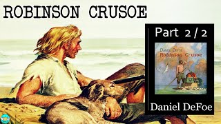 Robinson Crusoe  Videobook Part 22 🎧 Audiobook with Scrolling Text 📖 [upl. by Teuton735]