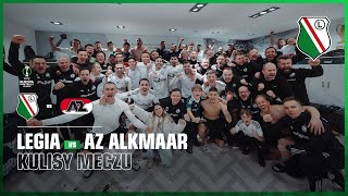 WIOSNA W EUROPIE Kulisy meczu Legia Warszawa  AZ Alkmaar [upl. by Aleusnoc]