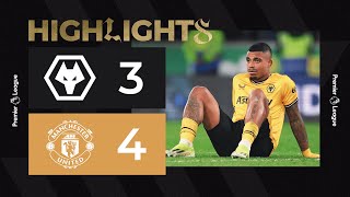 Heartbreaking defeat  Wolves 34 Man United  Highlights [upl. by Yeltnerb268]