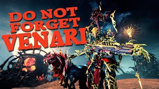 Warframe  Dont Forget About Venari  Venari Build [upl. by Ian542]