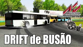 Assetto Corsa  Drift de Busão ft ZoiooGamer amp Dooug Oh Shit Play G27 mod [upl. by Flavia]