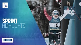 Maiken Caspersen Falla NOR  Winner  Womens Sprint C  Drammen  FIS Cross Country [upl. by Diao]