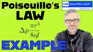 Poiseuilles Law Example [upl. by Aiynot]