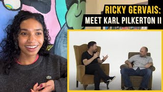 Ricky Gervais quotMeet Karl Pilkington IIquot  reaction [upl. by Arriek693]