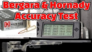 Bergara B14 HMR Accuracy Test THIS RIFLE IS AMAZING with different Lots of the same Hornady Ammo [upl. by Indyc]