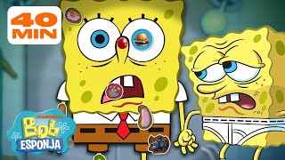 Bob Esponja  Todos os Hambúrgueres de Siri em Novos Episódios de Bob Esponja 🍔  Português [upl. by Hairahs520]