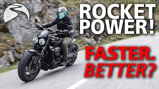 New 2024 Triumph Rocket 3 Storm  Review  Is faster better [upl. by Ahsan]