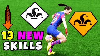 13 NEW Trickster Skill Moves  EA FC 24 Tutorial [upl. by Oirramaj]