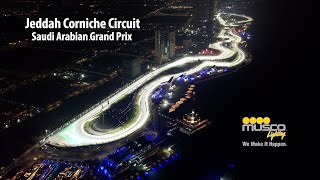 Jeddah Corniche Circuit ShowLight® 4K [upl. by Cara]