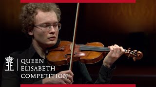 Alfred Schnittke Sonata n 1  Dmytro Udovychenko  Queen Elisabeth Competition 2024 [upl. by Doralia]