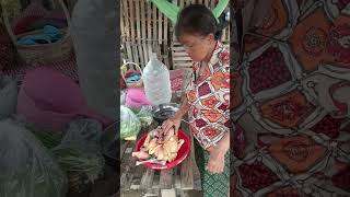 ORGANIC WATER CONVOLVULUS harvested at the farmhouse imoudom cambodia farmerlife naturelovers [upl. by Tallula]