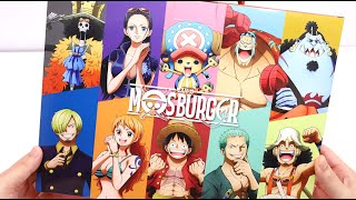 One Piece Lucky Bag Unboxing Mos Burger 2024 [upl. by Seto322]