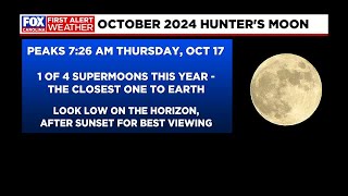 How to see October’s Supermoon full Hunter’s Moon [upl. by Oryaj]