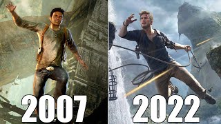 Evolution of Uncharted Games 20072022 [upl. by Myrwyn]