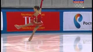 Evgenia MEDVEDEVA 2014 SP Russian Nationals [upl. by Ibbob516]