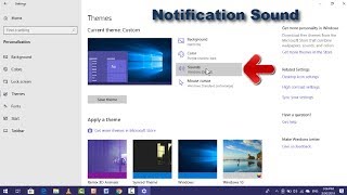 How to Change or Remove Notification Sound on Windows 10 Easily [upl. by Pepper139]