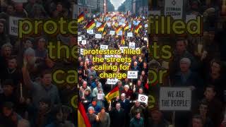 The Fall of the Berlin Wall in 60 Seconds [upl. by Nyrahtak]