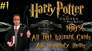 Harry Potter e la camera dei segreti  Walkthrough 100  Parte 1  Partiamo con dei bug ottimo [upl. by Zimmer]